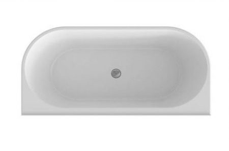 Ceramic Exchange Ceramic Exchange Curved Form Freestanding Back To Wall Bath